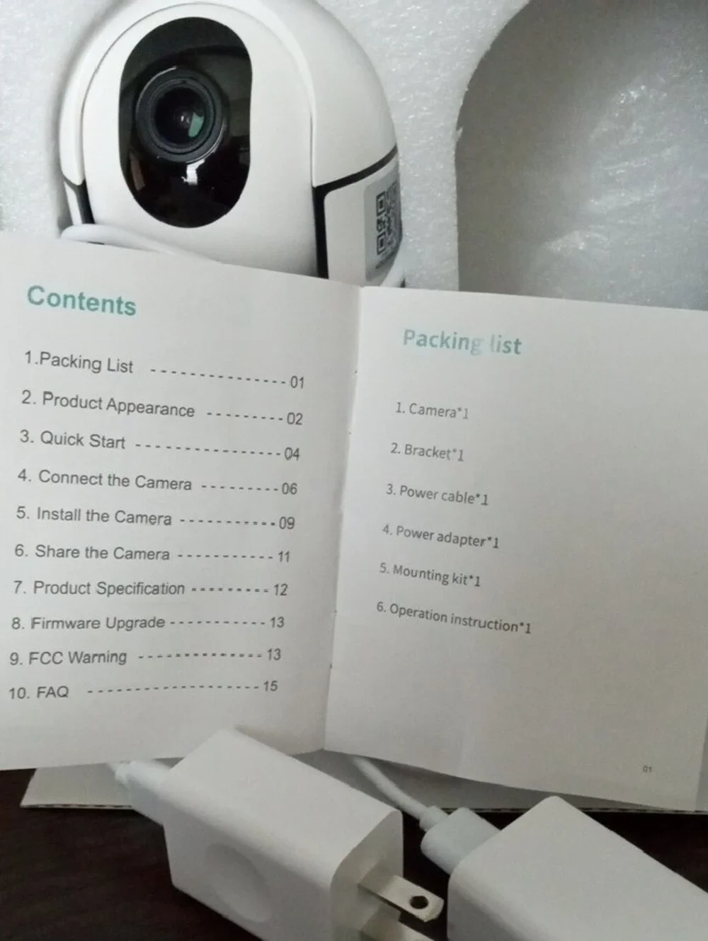 Cloarks 2K Pan/Tilt Security Cameras - White - Dual Two Pack